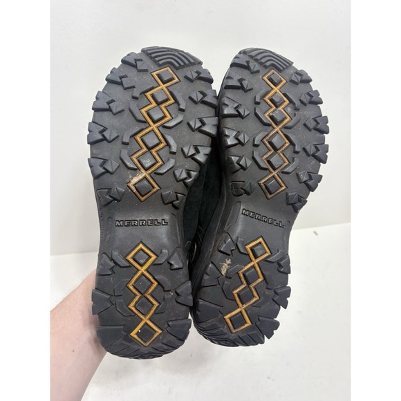 Merrell Satellite Moc Mens 9 Black Slip On Comfort Casual Clogs Shoes Loafers - Picture 7 of 7